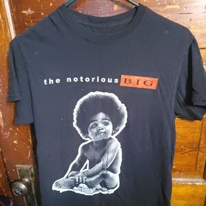 The Notorious B.I.G. Black Graphic T-Shirt